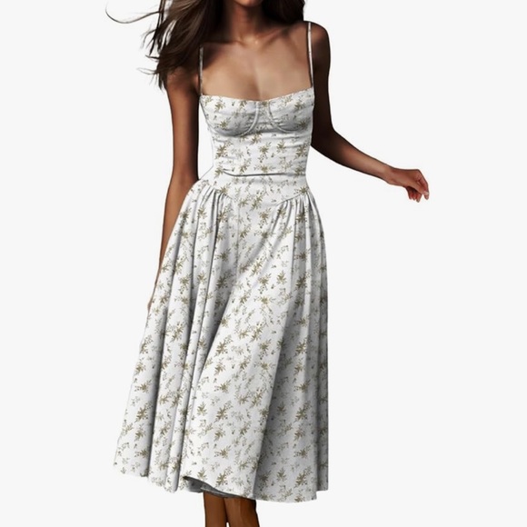 Dresses & Skirts - A-line midi corset Dress